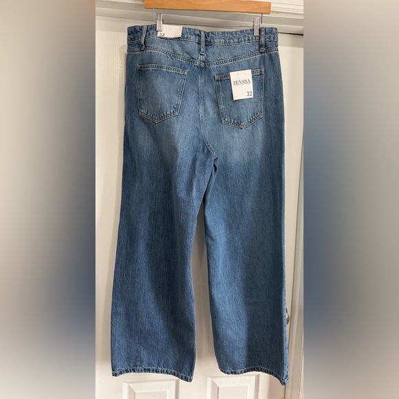Zenana Blue Flare Jeans - Picture 4 of 11